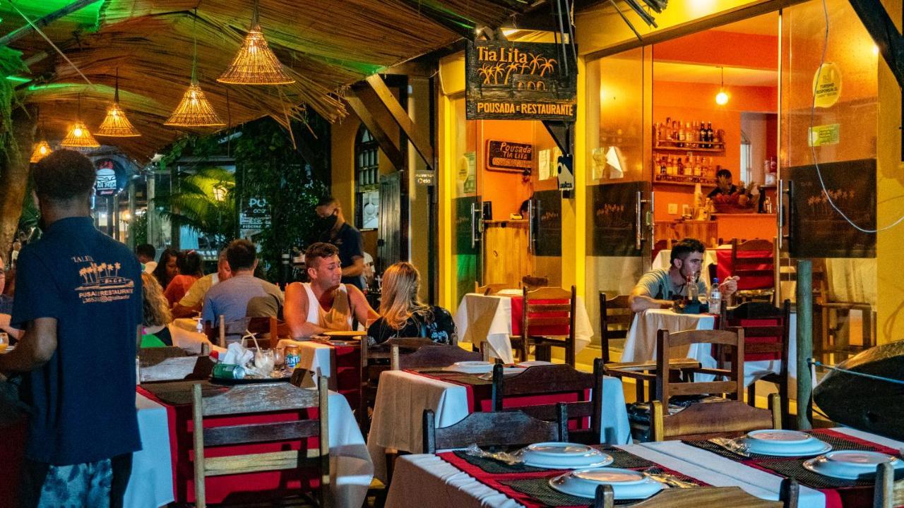 Pousada E Restaurante Tia Lita Морро-де-Сан-Паулу Экстерьер фото